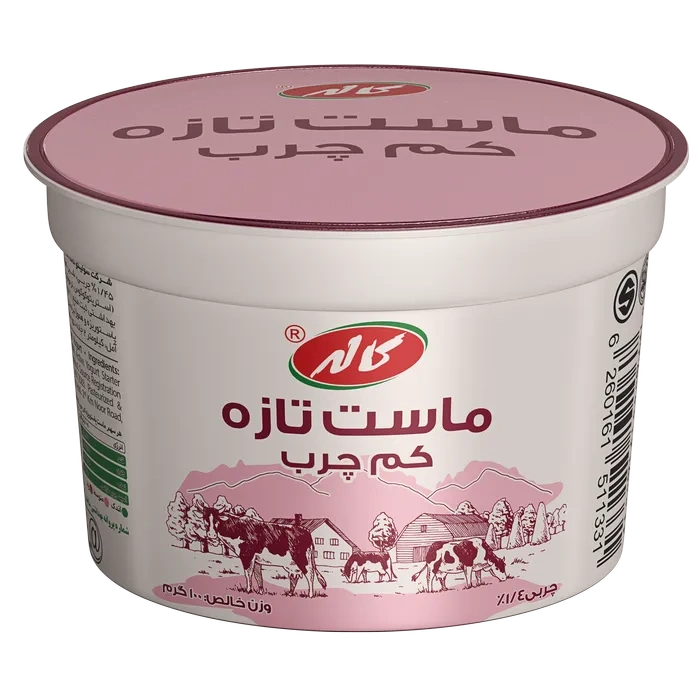 ماست تازه کم چرب 100 گرمی-1.5% چربی