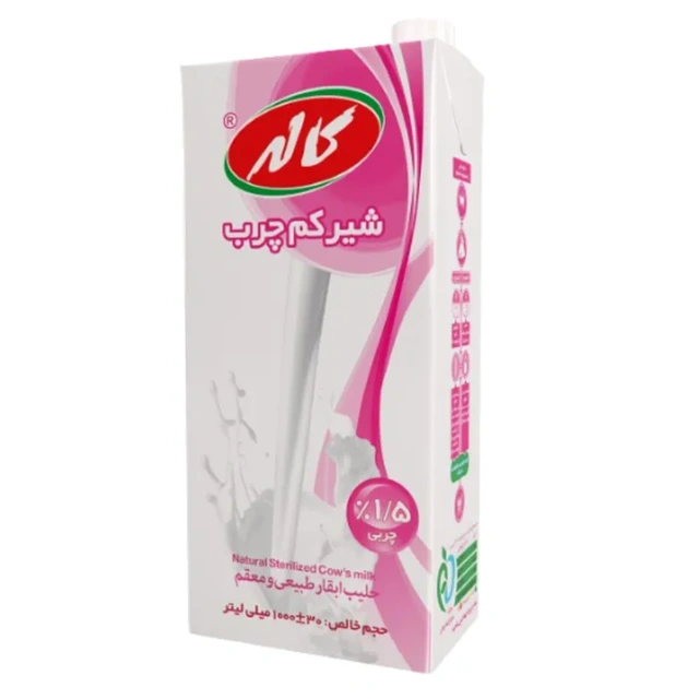 شیر تتراپک یک لیتری 1/5%